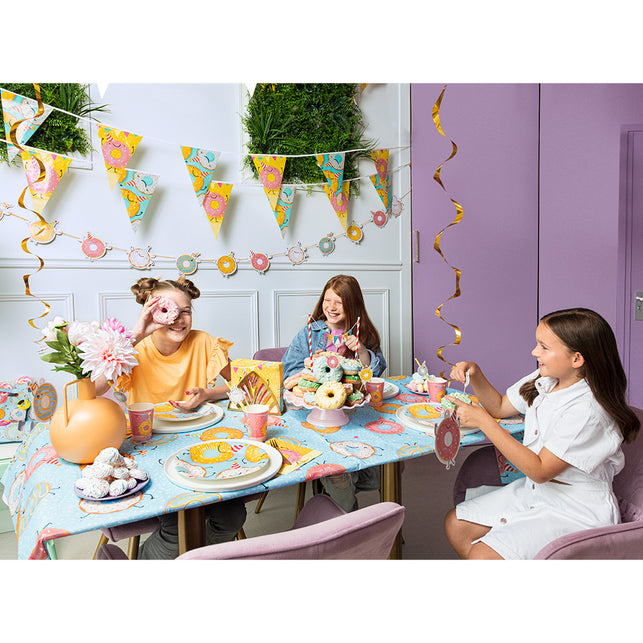 Boland Set 8 papieren bekertjes Donut