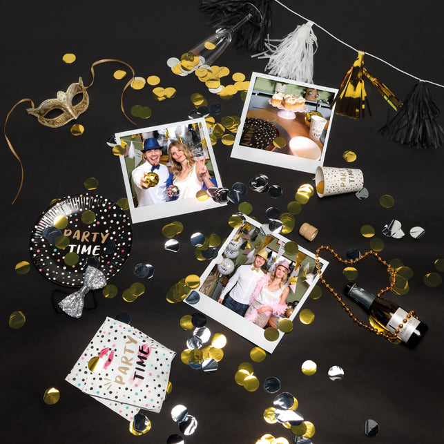Boland Set 8 papieren bekertjes 'Party time'
