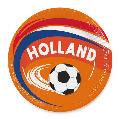 Boland Set 8 papieren bordjes 'Holland'