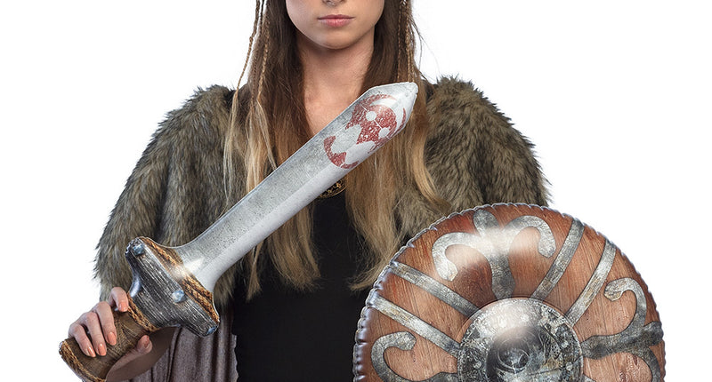 Boland Set opblaasbaar zwaard met schild