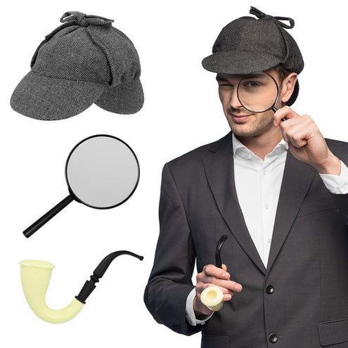 Boland Sherlock Holmes verkleed set Detective
