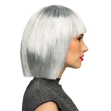 Boland Sia pruik Gigi glamour boblijn zilver grijs