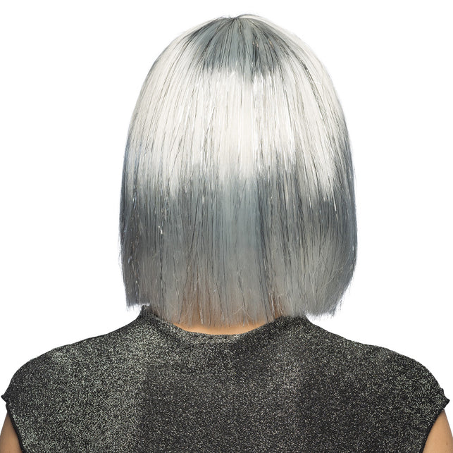 Boland Sia pruik Gigi glamour boblijn zilver grijs