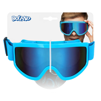 Boland Skibril neon blauw unisex