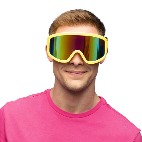 Boland Skibril neon geel unisex