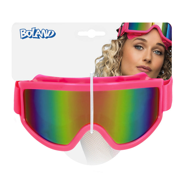 Boland Skibril neon roze unisex