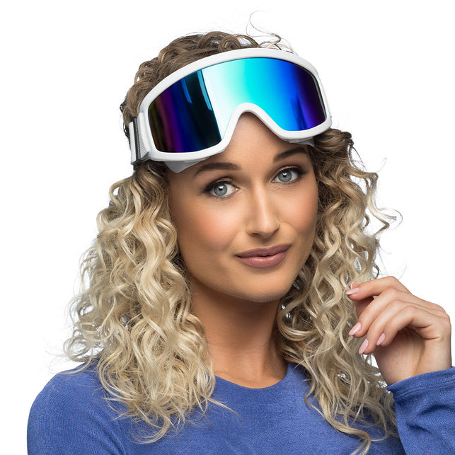 Boland Skibril wit unisex