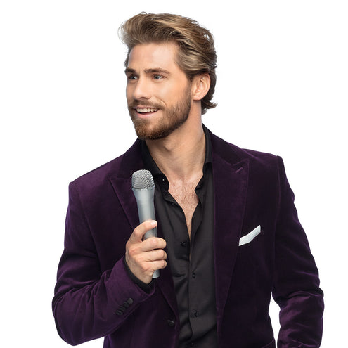 Boland Speelgoed nep microfoon zilver