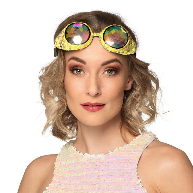 Boland Steampunk bril Mirage goud