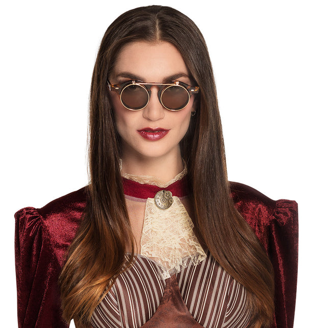 Boland Steampunk bril vintage