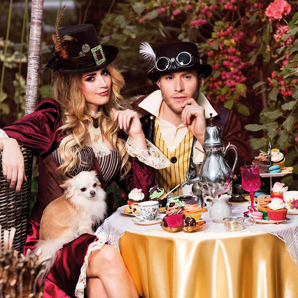 Boland Steampunkhoed zwart Specspunk