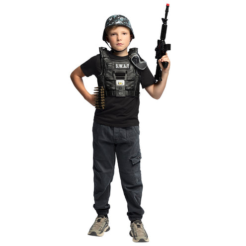 Boland S.W.A.T. verkleedset kinderen compleer