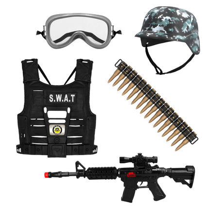 Boland S.W.A.T. verkleedset kinderen compleer