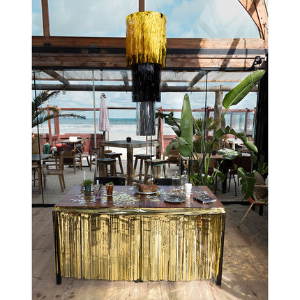 Boland Tafelrok Metallic goud