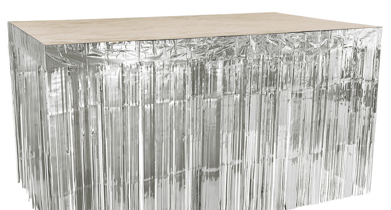 Boland Tafelrok Metallic zilver