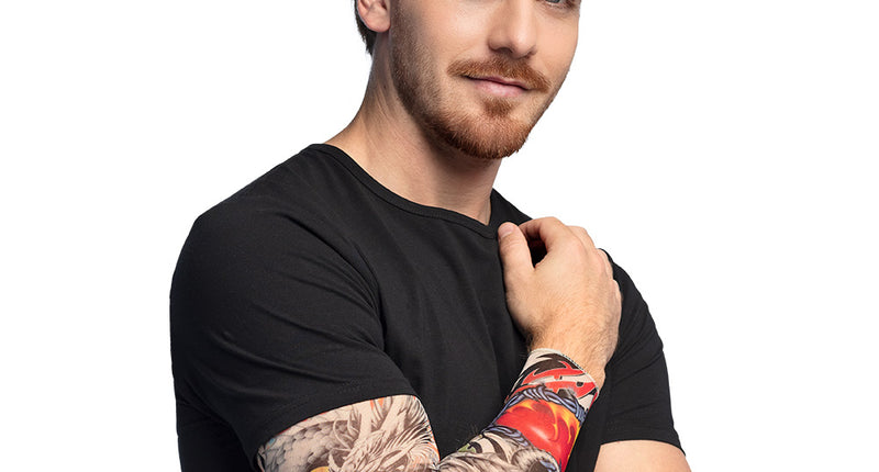 Boland Tatoeage mouw Dragon