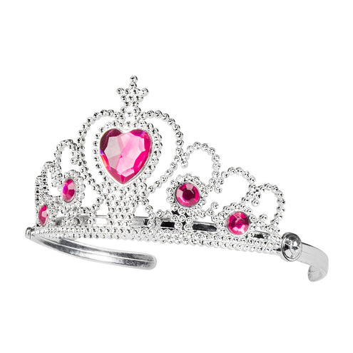 Boland Tiara Grace prinsessen kroon roze