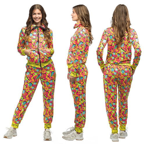 Boland Trainingspak Pop Art babe UV