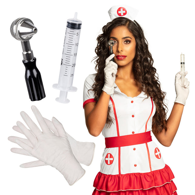 Boland Verpleegster Dokter accessoires Medische kit