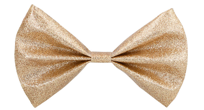 Boland Vlinderstrik Glitter goud