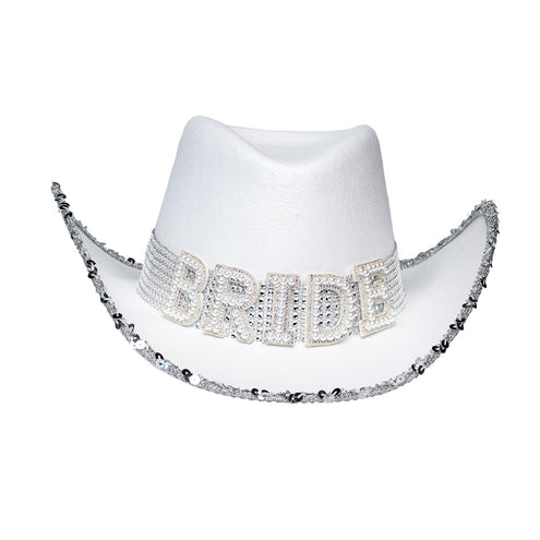 Boland Witte cowboyhoed 'Bride'