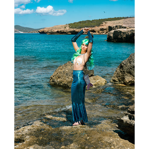 Boland Zeemeermin handschoenen opera schubben