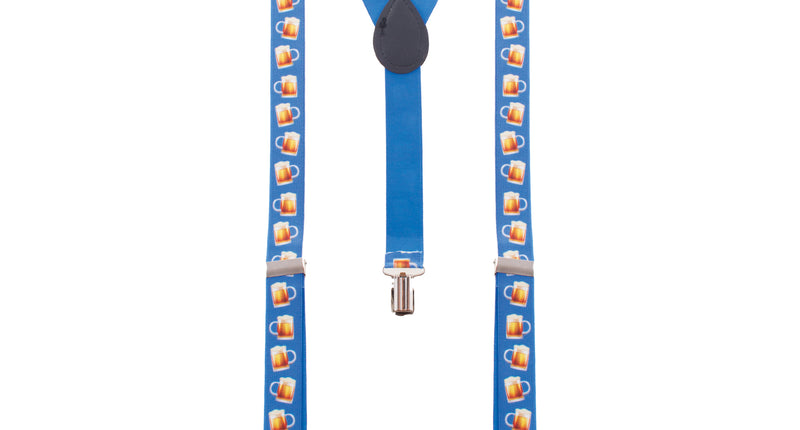 Funny Fashion Bretel met bierpullen