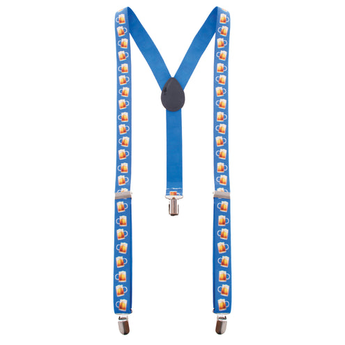 Funny Fashion Bretel met bierpullen