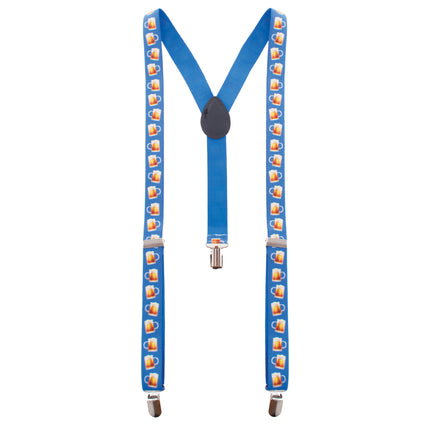 Funny Fashion Bretel met bierpullen