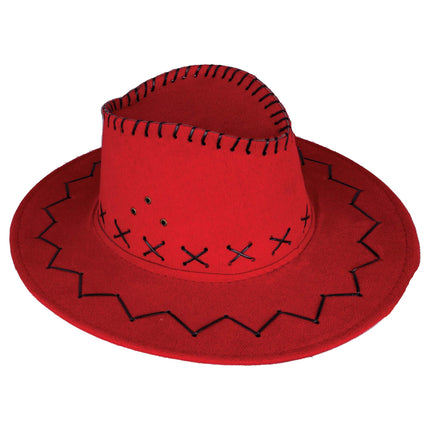 Funny Fashion Cowboyhoed Daim in vele kleuren
