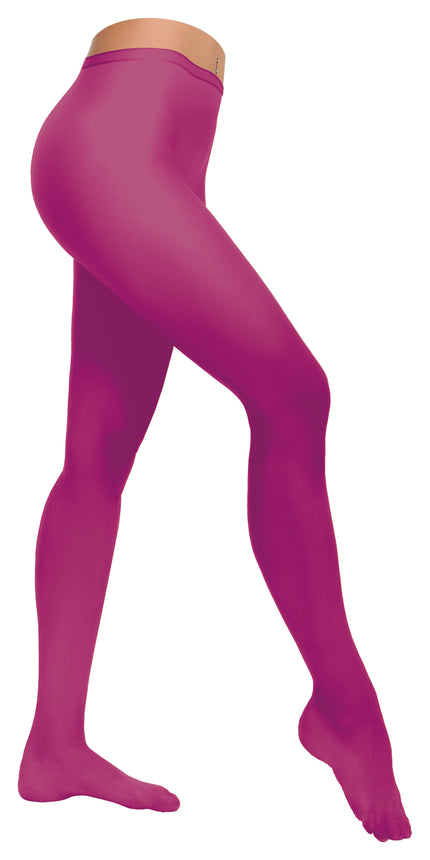 Funny Fashion Donker roze disco panty kinderen