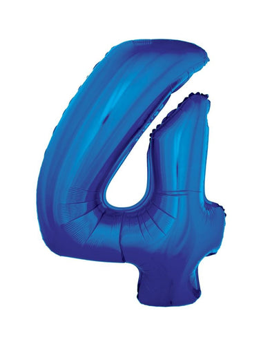 Funny Fashion Folieballon 102 cm blauw