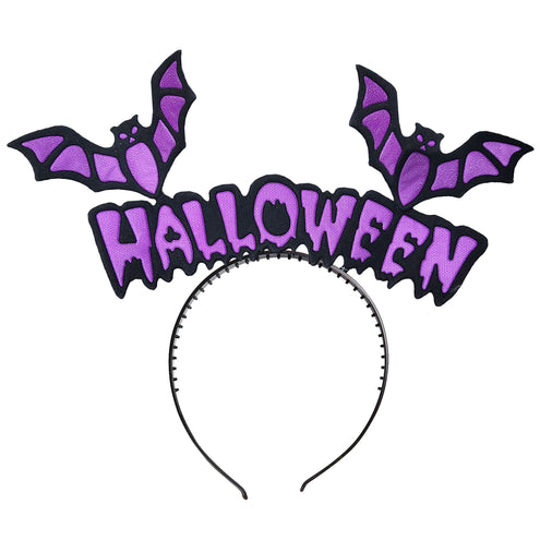 Funny Fashion Haarband diadeem Halloween vleermuis