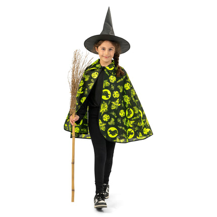 Funny Fashion Halloween cape fluo kind