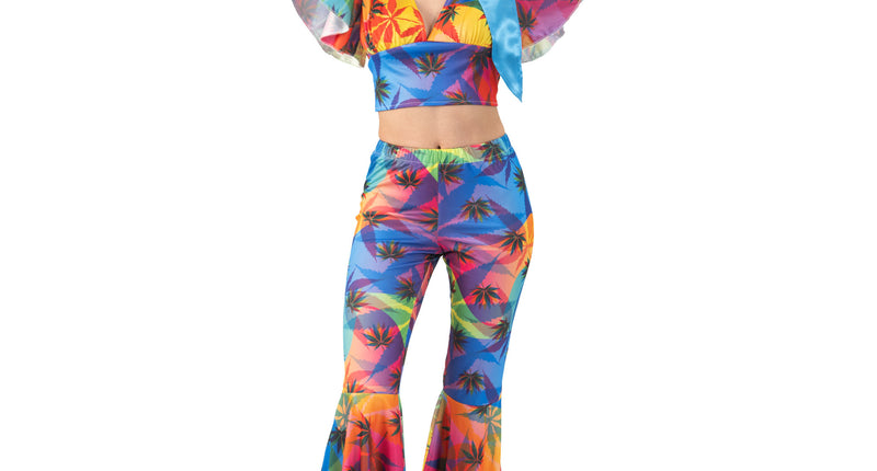 Funny Fashion Hippie pak wiet print dames