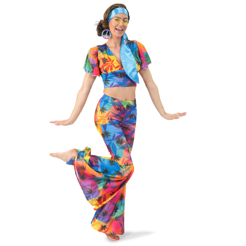 Funny Fashion Hippie pak wiet print dames