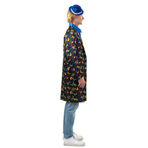 Funny Fashion Jas met clowntjes heren