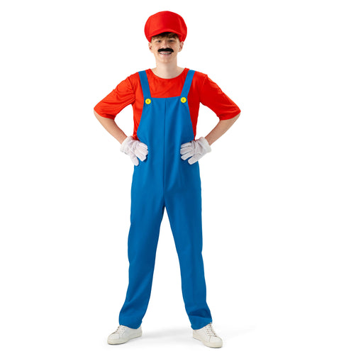 Funny Fashion Ma Rio loodgieter pak volwassenen