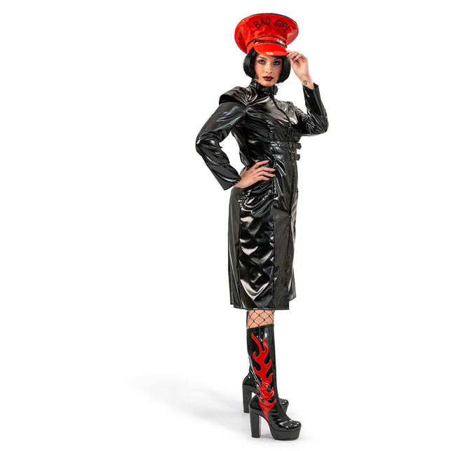 Funny Fashion Meesteres pak lak zwart
