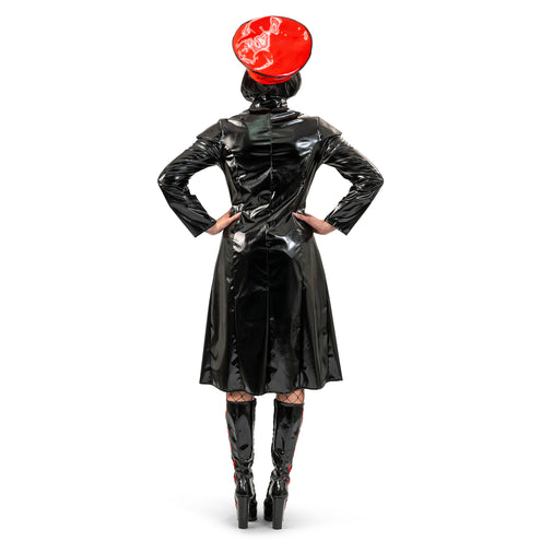 Funny Fashion Meesteres pak lak zwart