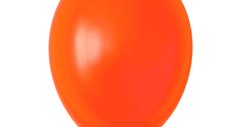 Funny Fashion Oranje latex ballonnen 100st.
