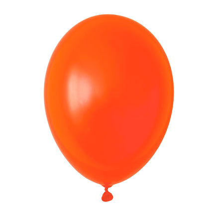 Funny Fashion Oranje latex ballonnen 100st.
