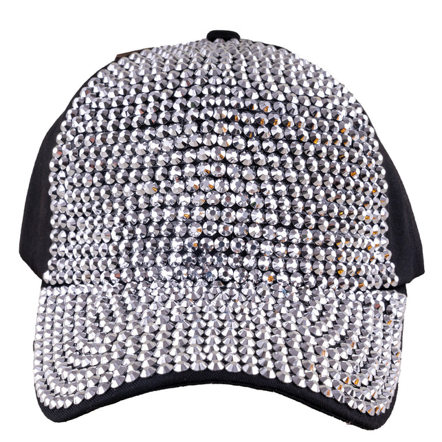 Funny Fashion Pet met strass zilver