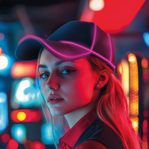 Funny Fashion Pet met verlichting groen