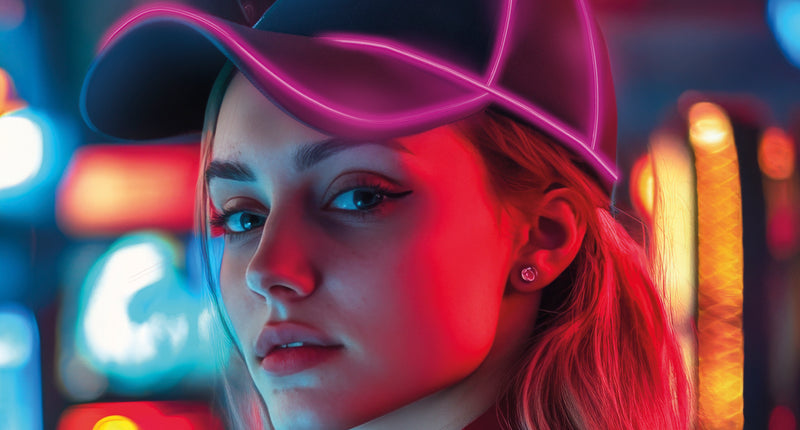 Funny Fashion Pet met verlichting oranje