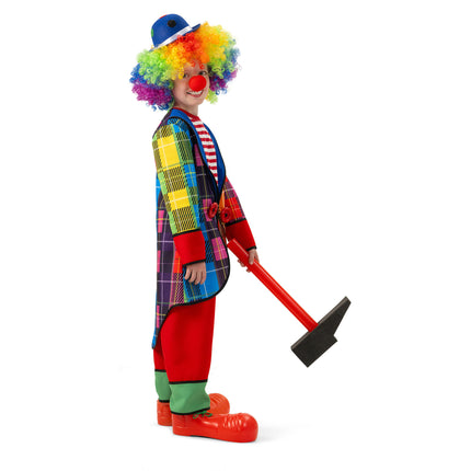 Funny Fashion Regenboog Clowns pak kind  Ritchie