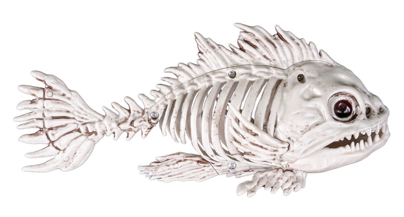 Funny Fashion Skelet piranha decoratie