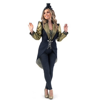 Funny Fashion Slipjas zwart/goud dames Tally