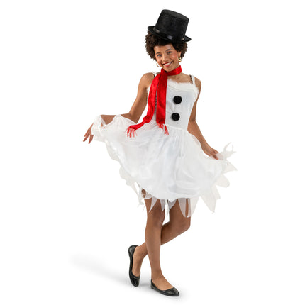 Funny Fashion Sneeuwpop jurkje dames Sanny