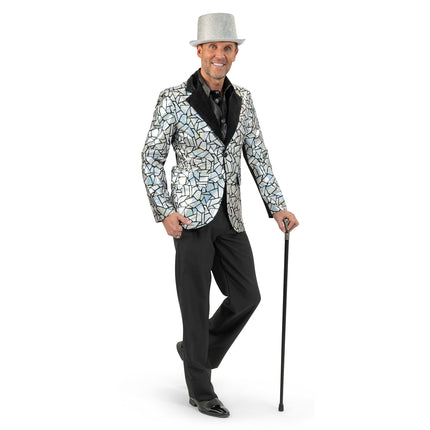 Funny Fashion Spiegel jas heren